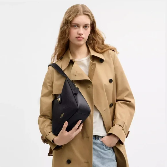 COACH Hadley Convertible Crossbody Bag w/ Gold Accent - Picture 10 of 12